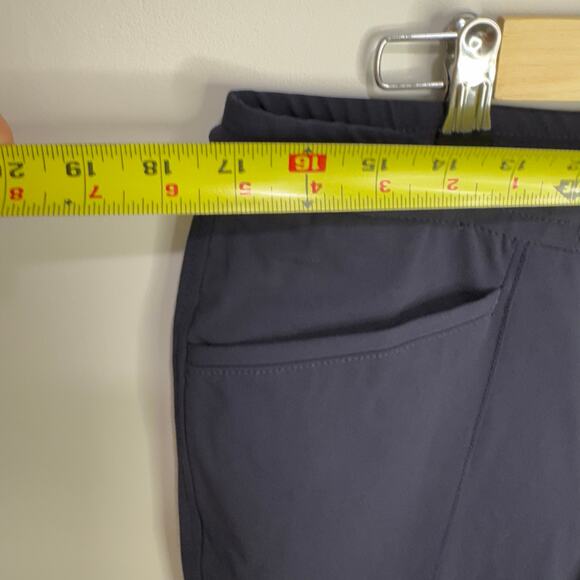 NEW Borelio Men’s Dress Pants 34 Sean Relax Fit Navy Blue Stretch Waist Band - Picture 4 of 8